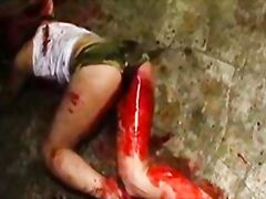 young girl sucked a huge dick in a brutal rape porn movie with forced anal rape sex.