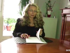 ROUGH ANAL SEX FOR GERMAN MATURE TEACHER AT PRIVAT TUTORING